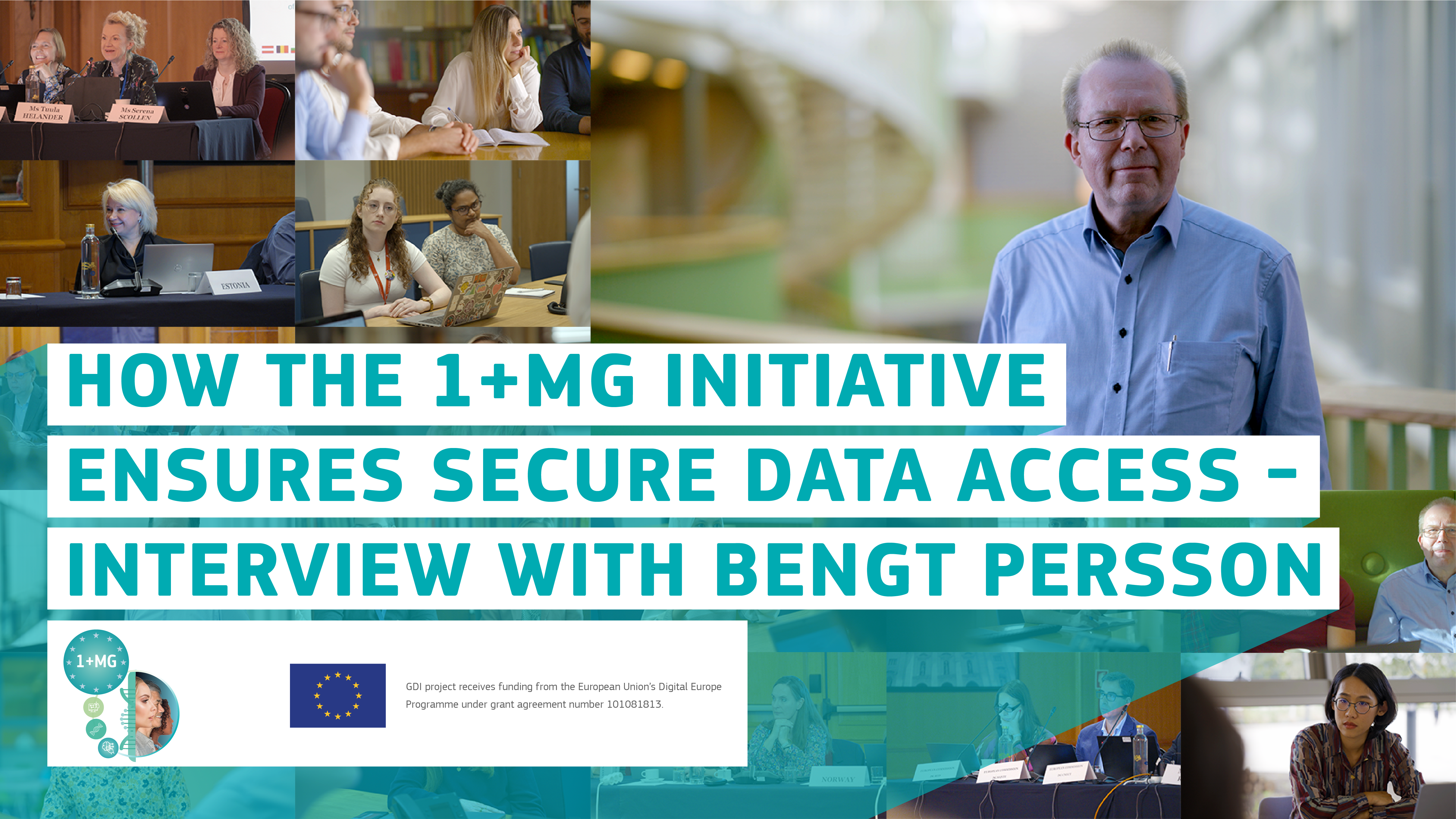 How the 1+MG initiative ensures secure data access - Interview with Bengt Persson