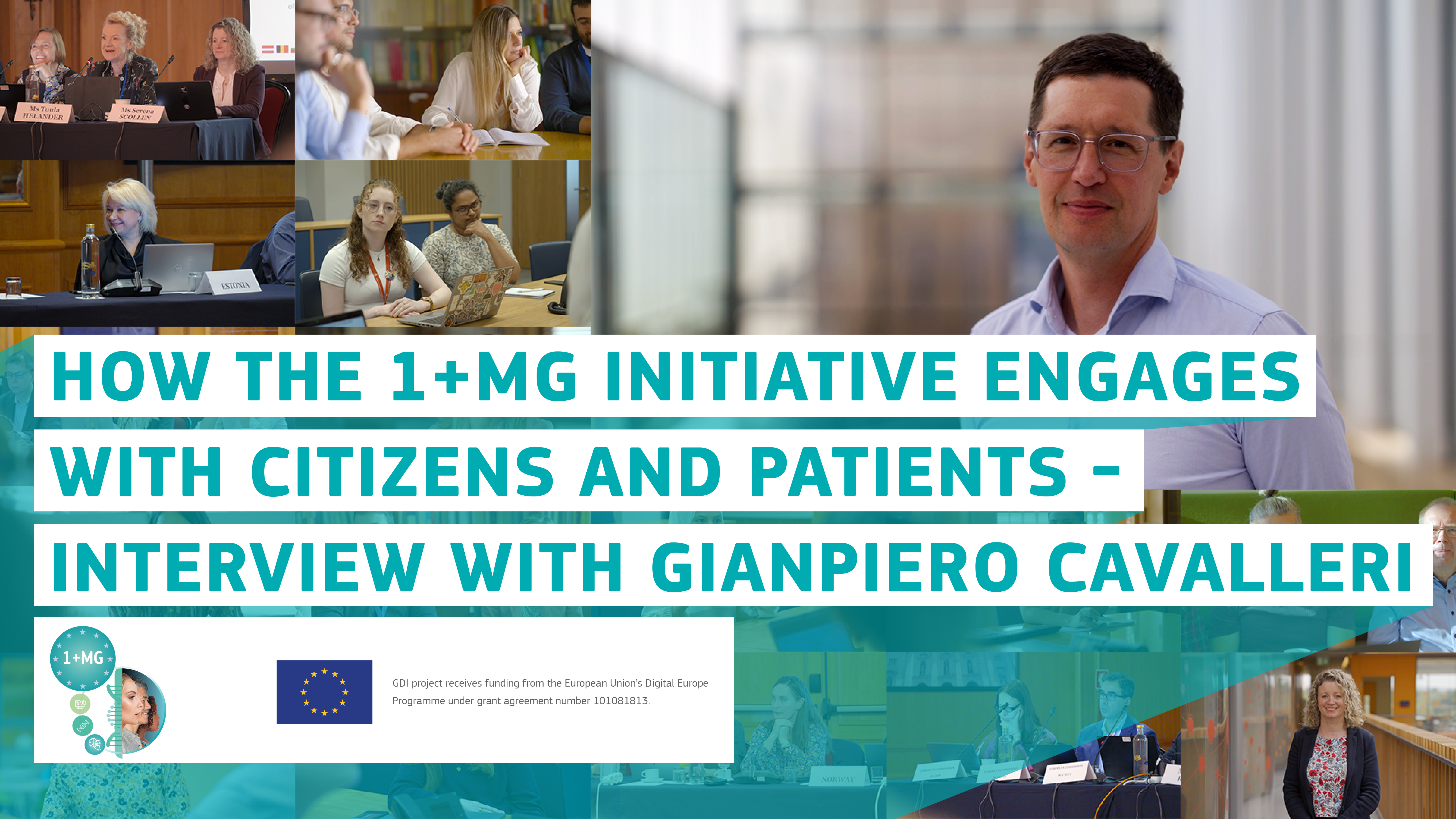 How the 1+MG initiative engages with citizens and patients - Interview with Gianpiero Cavalleri