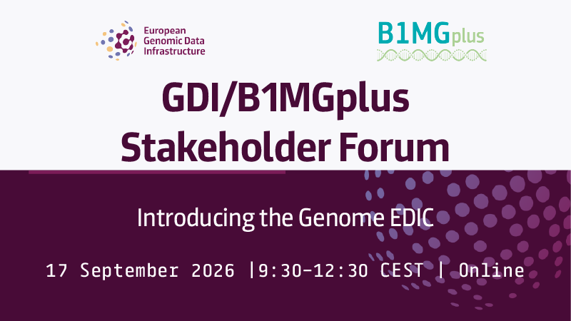 GDI/B1MGplus Stakeholder Forum 2026